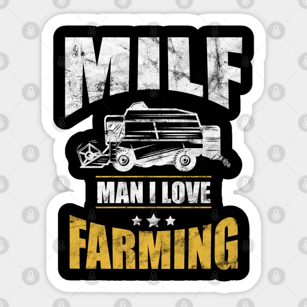 Milf Man I love Farming Sticker by ARMU66